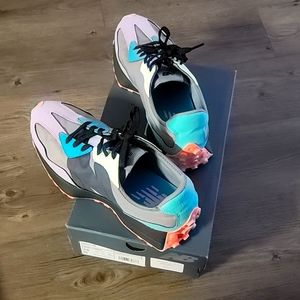 New Balance 327 ‘Miami Nights’ Violet Grey Black Multi - Men's Size 10